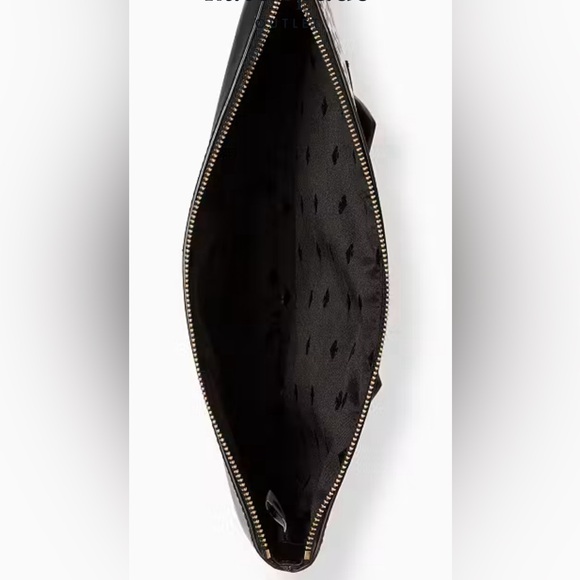 Kate Spade Meow Cat Large Zip Pouch nwt - Picture 6 of 6